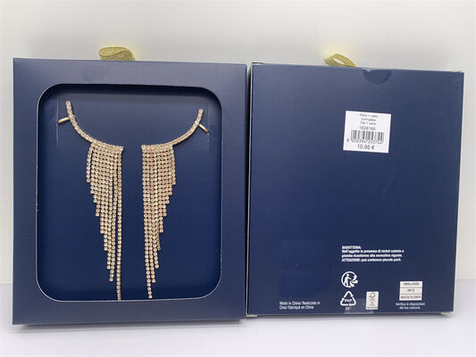 Crystal Tassels Fashion Jewellery Earrings Rhinestone Alloy Material