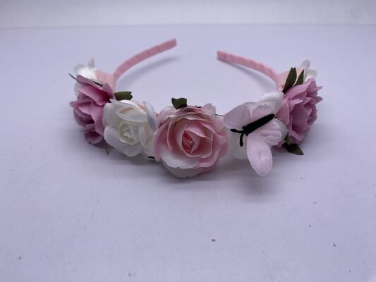 Multiscene Flower Hair Accessory Hair Band Fabric Material Elastic