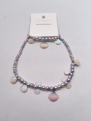 Multiple Little Shell Bead Necklace for Women