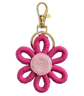 Flower Key Chain Customize Colors and Designs