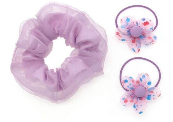 Scrunchies and Flower Hair Ties Customize Colors and Designs for Your