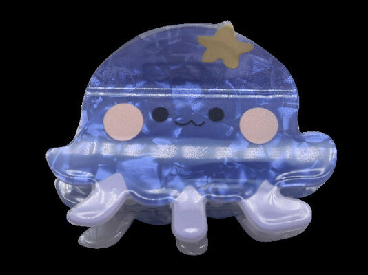 Octopus Hair Claw Clip Customize Colors and Designs for Girls