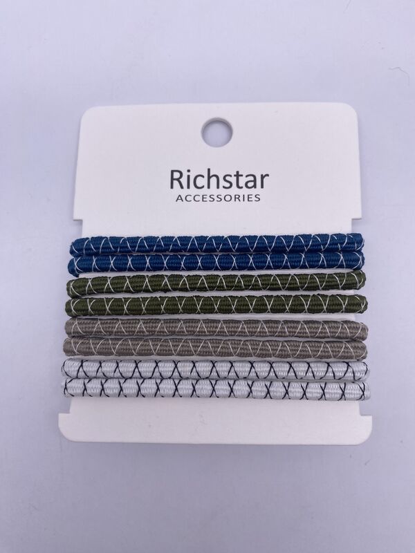 Reusable Ponytail Holders For Thick Hair Stretchable Multi Color