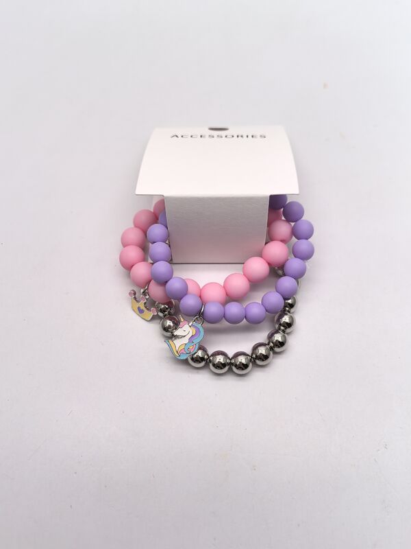 Colorful Plastic and Zinc Bracelet Customize Colors and Designs