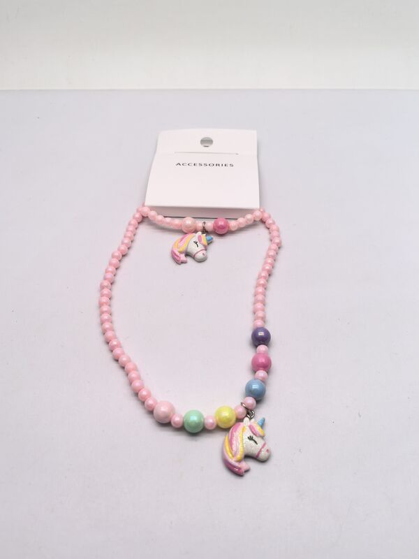 Fashion Colorful Pearl Necklace for Kids Tailored to Your Requirements