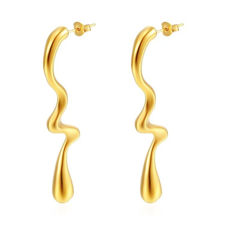 Lightweight Gold Statement Earrings Set Vintage Style For Alloy Lovers