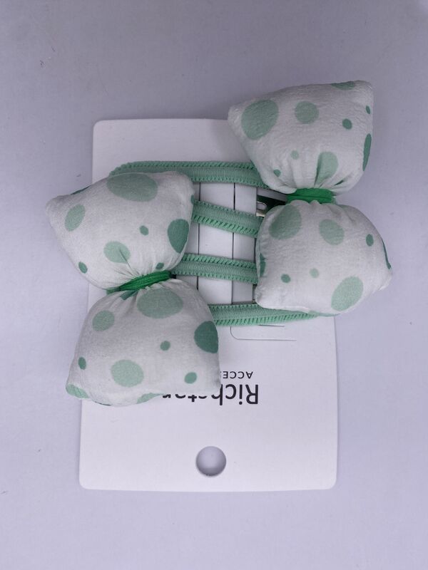 Kids' Cute Fabric Bow Hair Pins in Various Colors Perfect for Bow Lovers